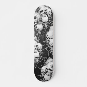 Dunkle gotische Erscheinung des Todes Skateboard