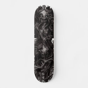 Dunkle gotische Kunst Dunkle Vile Biomatter Sketch Skateboard