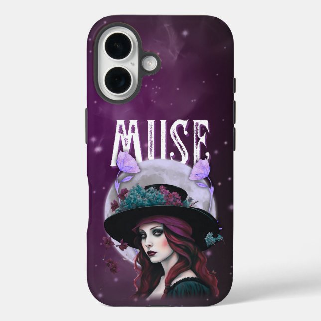 Dunkle gotische Maus - Verzauberung Hexerei Ästhet iPhone 16 Hülle (Rückseite)