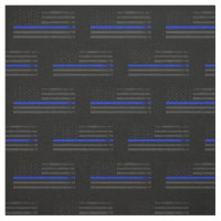 Dunkle Grungy Polizei redet amerikanische Flagge