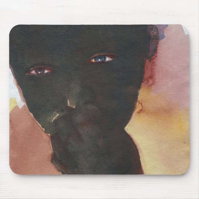 Dunkle Hand Mousepad (Vorne)