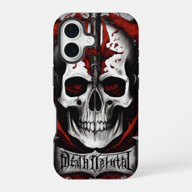 Dunkle Herrschaft iPhone 16 Hülle (Rückseite)