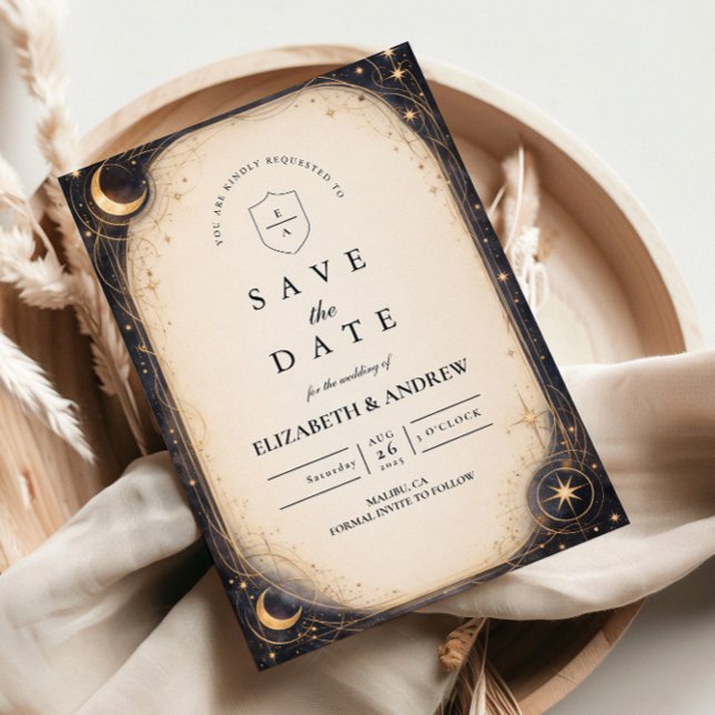Dunkle Himmelhochzeit Save The Date (Von Creator hochgeladen)