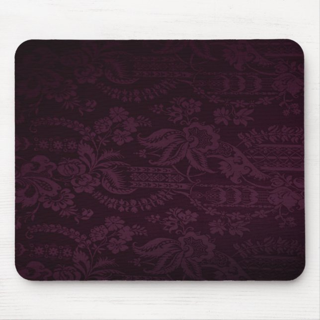 Dunkle hochrote gotische Mausunterlage Mousepad (Vorne)