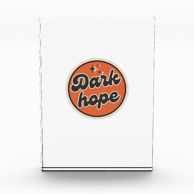 Dunkle Hoffnung Fotoblock (Vorderseite)