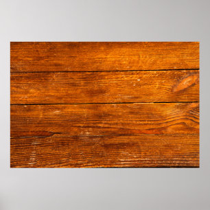 Dunkle Holzstruktur. Holzbraun. Backgroun Poster