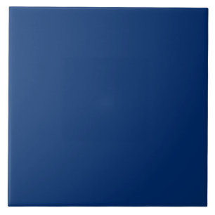 Dunkle Kobalt blaue Keramik Tile. Fliese