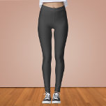 Dunkle Kohlenstrahlfarbe Leggings<br><div class="desc">Dunkle Kohlenstrahlfarbe</div>