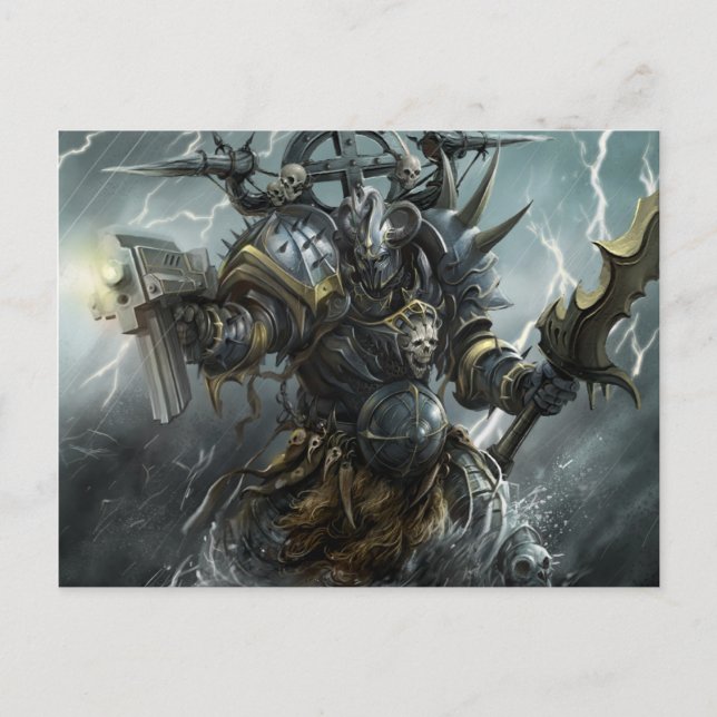 Dunkle Kommandos, Postkarte (Vorderseite)