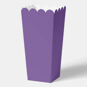 Dunkle Lavendel-Popcorn-Box-Gunst Geschenkschachtel