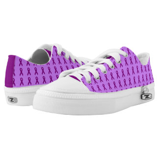 Dunkle lila Bänder Lo Spitze Niedrig-geschnittene Sneaker