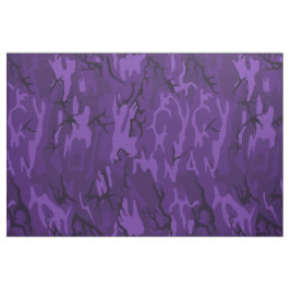 Dunkle lila Camouflage Stoff