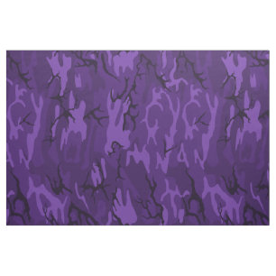 Dunkle lila Camouflage Stoff