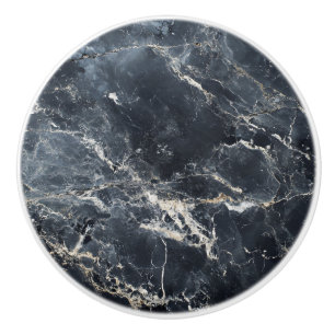 Dunkle Marble-Stone-Muster Keramikknauf