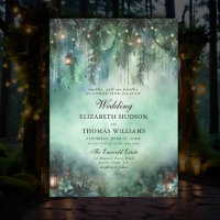 Dunkle Märchen Hochzeit verzaubertes Waldthema