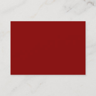 Dunkle Maroon Red Solid Trend Farbe Leere Hintergr Visitenkarte