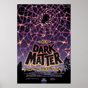 Dunkle Materie Universum, Galaxie der Horror Hallo Poster