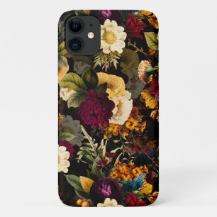 Dunkle, melancholische Blumen, antike Winterblumen Case-Mate iPhone Hülle