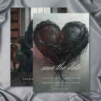 Dunkle, melancholische schwarze verdrehte Hochzeit