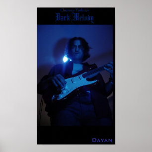 Dunkle Melodie Dayan ~ Christine Feehans Poster