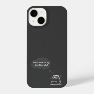 Dunkle Mode-Handy-Fall für Tech-Liebhaber iPhone 14 Hülle