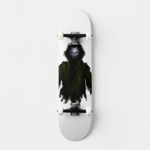 Dunkle Monster Kreatur Gothic Horror Kantige Kunst Skateboard