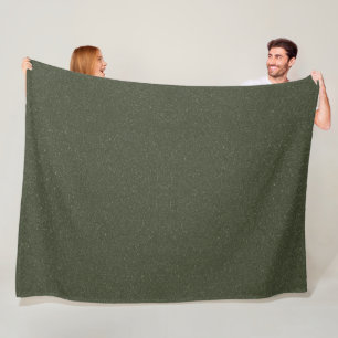 Dunkle Moostextur Custom Fleece Blanket