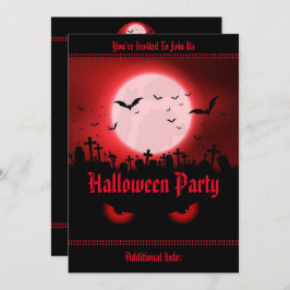 Dunkle Nachtbeobachter Einladung