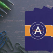 Dunkle Navy Blue Orange