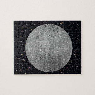 Dunkle oder ferne Seite des Mond Sternenhimmel