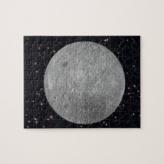 Dunkle oder ferne Seite des Mond Sternenhimmel (Horizontal)