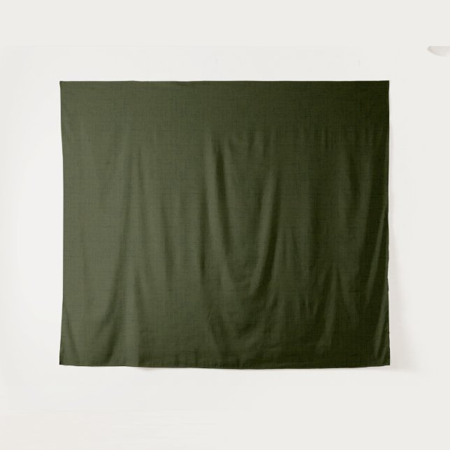 Dunkle Oliven strukturiert Wandteppich (Vorderseite (Horizontal))