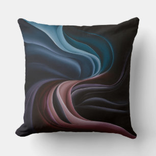 Dunkle Ombre-Farben Kissen