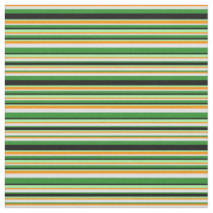 Dunkle Orange, Lavendel, Forest Green, Black & Gre Stoff