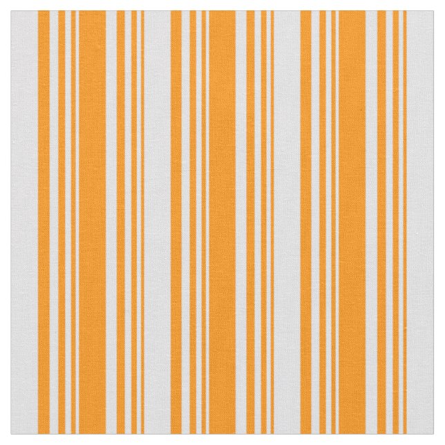 Dunkle Orange- und Lavenderfarbenstreifen Stoff (Nahaufnahme)