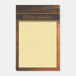 Dunkle Ostsee-Pine-Imitate Holz Große Post-it®-Not Post-it Klebezettel