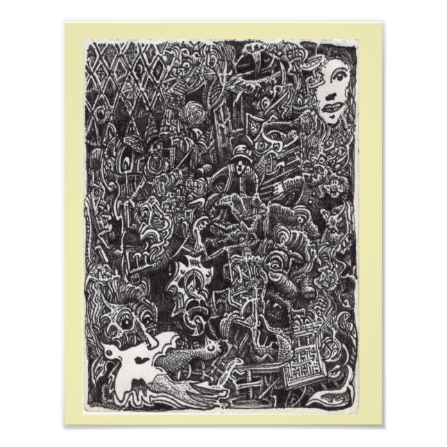 Dunkle Passage von Brian Benson Fotodruck (Vorne)