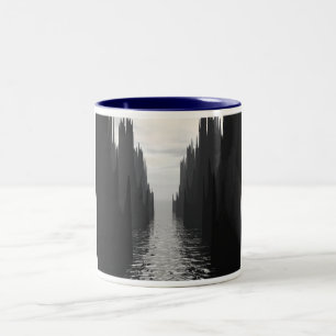 Dunkle Passage Zweifarbige Tasse