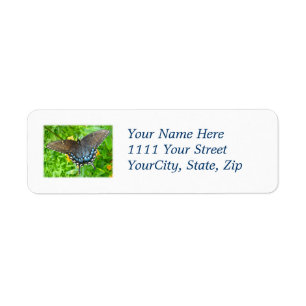 Dunkle Phase Tiger Frack Butterfly Label
