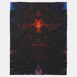 Dunkle Präsenz Fleecedecke