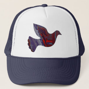 Dunkle Reality Dove Silhouette Cap Truckerkappe