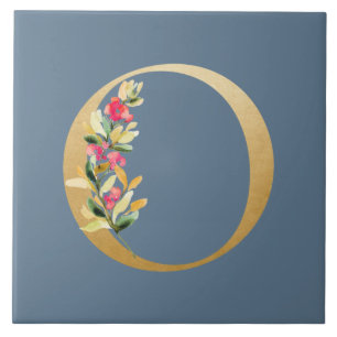 Dunkle regnerische Imitate goldfarben oder blühen Fliese