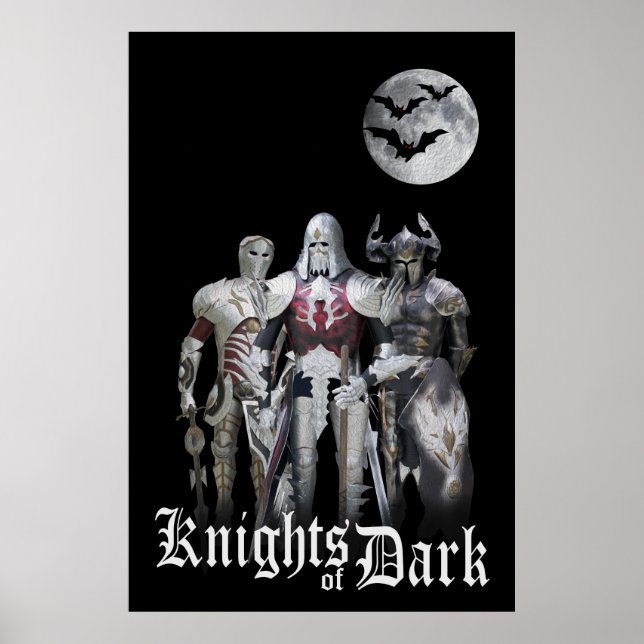 Dunkle Ritter Poster (Vorne)