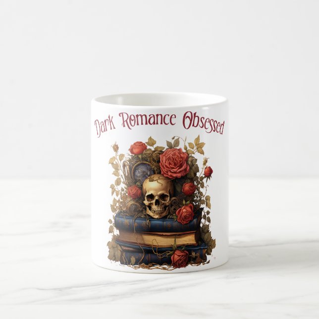 Dunkle Romance besessen Kaffeetasse (Mittel)