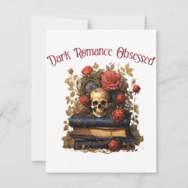Dunkle Romance besessen Mitteilungskarte