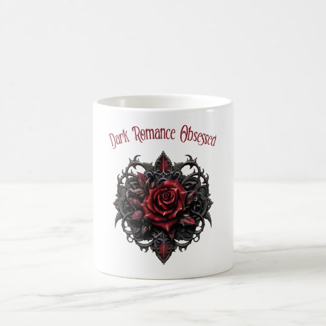 Dunkle Romantik Besessene Kaffeetasse (Mittel)