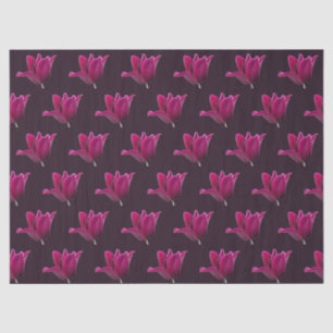Dunkle rosa Tulpe Seidenpapier