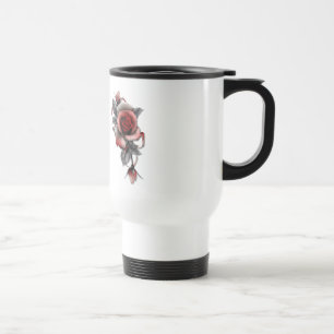 Dunkle Rose - Reise/Tasse des Pendelverkehrs Reisebecher