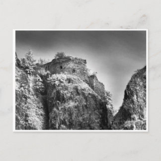Dunkle Ruine, Kabinettkarte Postkarte