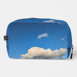 Dunkle Sahne-Wolke Waschbeutel